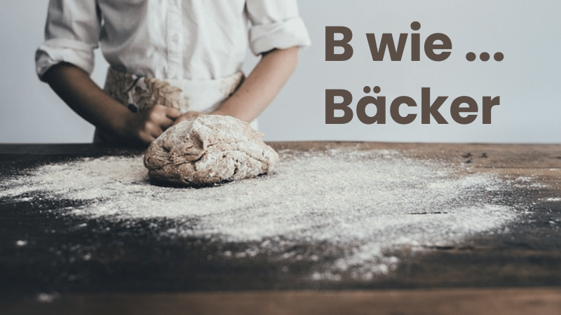 Berufe mit B: Bäcker